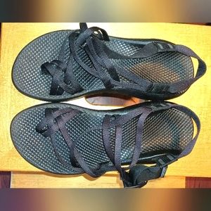 Hiking Chaco Black Hiking Sandals Sz 9 EUC